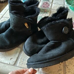 Ugg ankle booties. 9.5 sold as set of two.